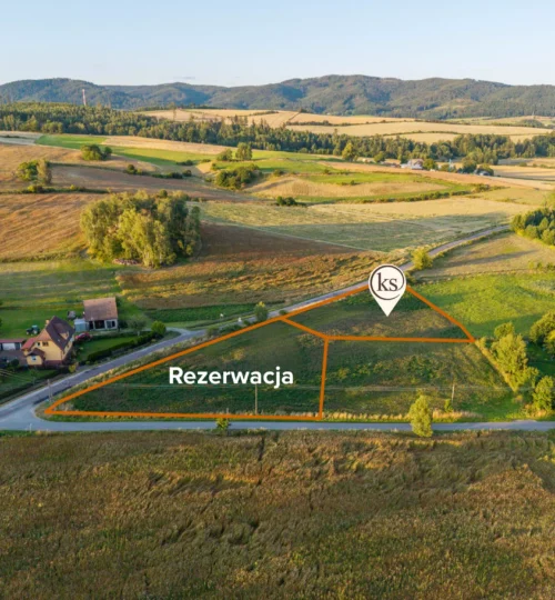 ZAREZERWOWANO 2 z 2 Działki budowlane z widokiem na Góry Sowie